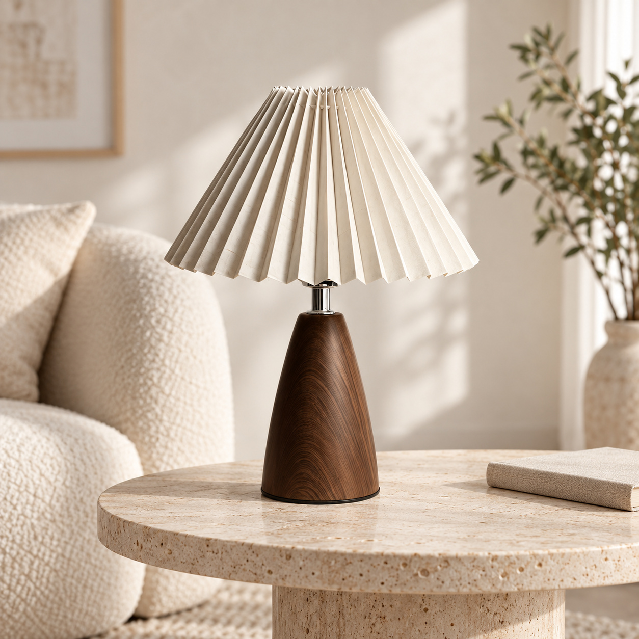 Style Pleated Table Lamp - Image 2