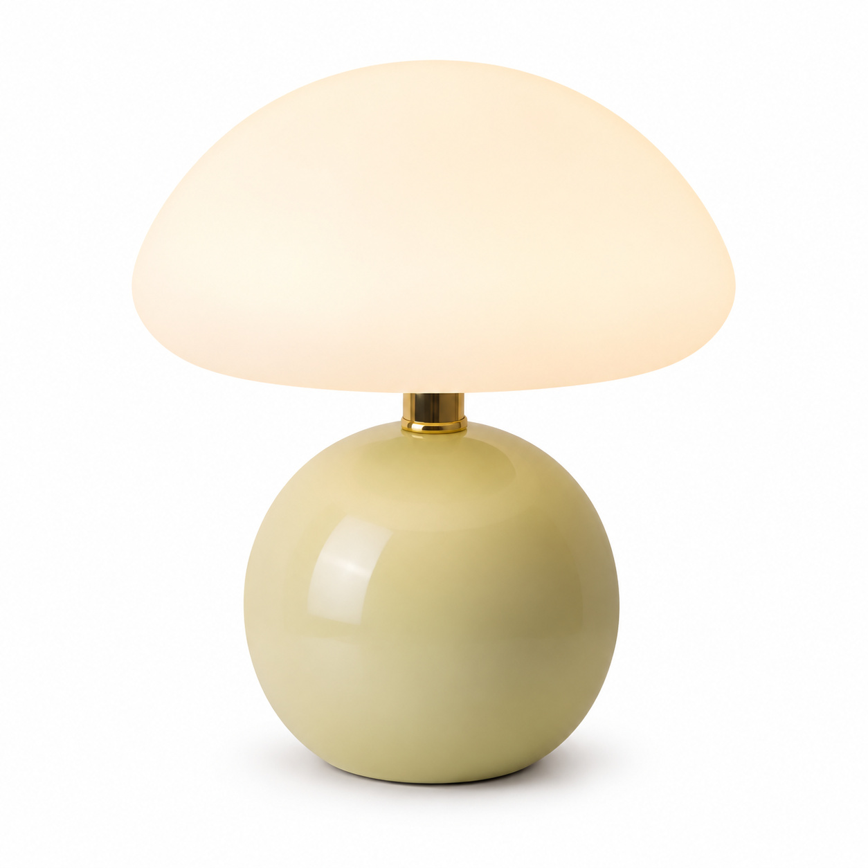 Tri-Color Dimmable Mushroom Table Lamp