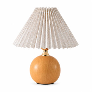 Aesthetic Pleated Table Lamp